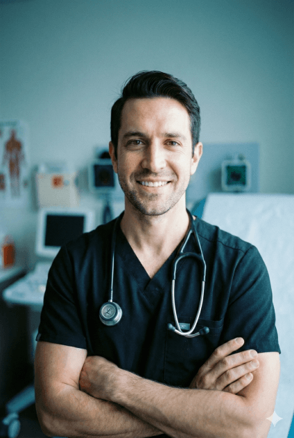 Healthcare professional with AtriaOS